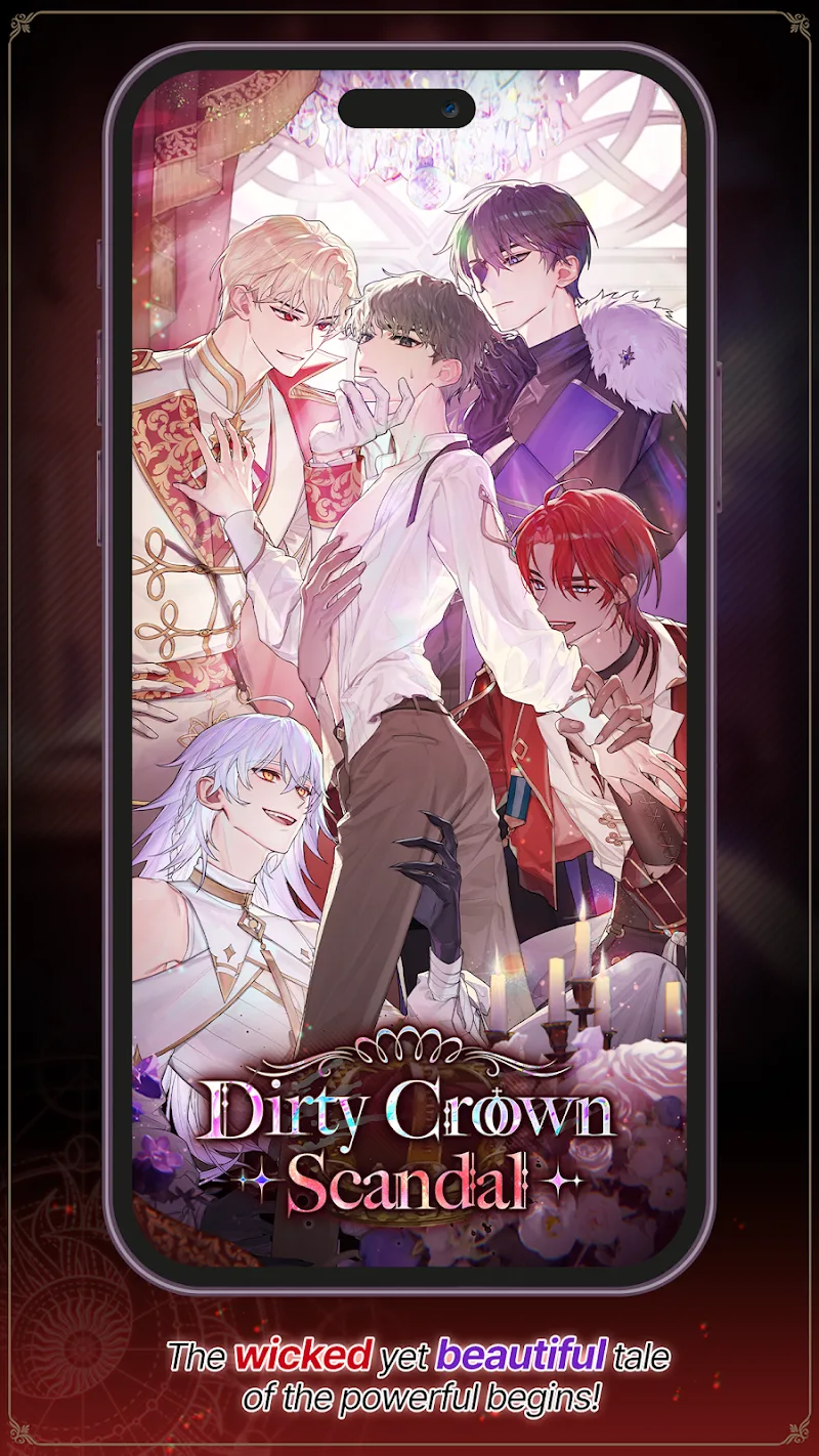 Dirty Crown Scandal: Fantasy BL screenshot 2