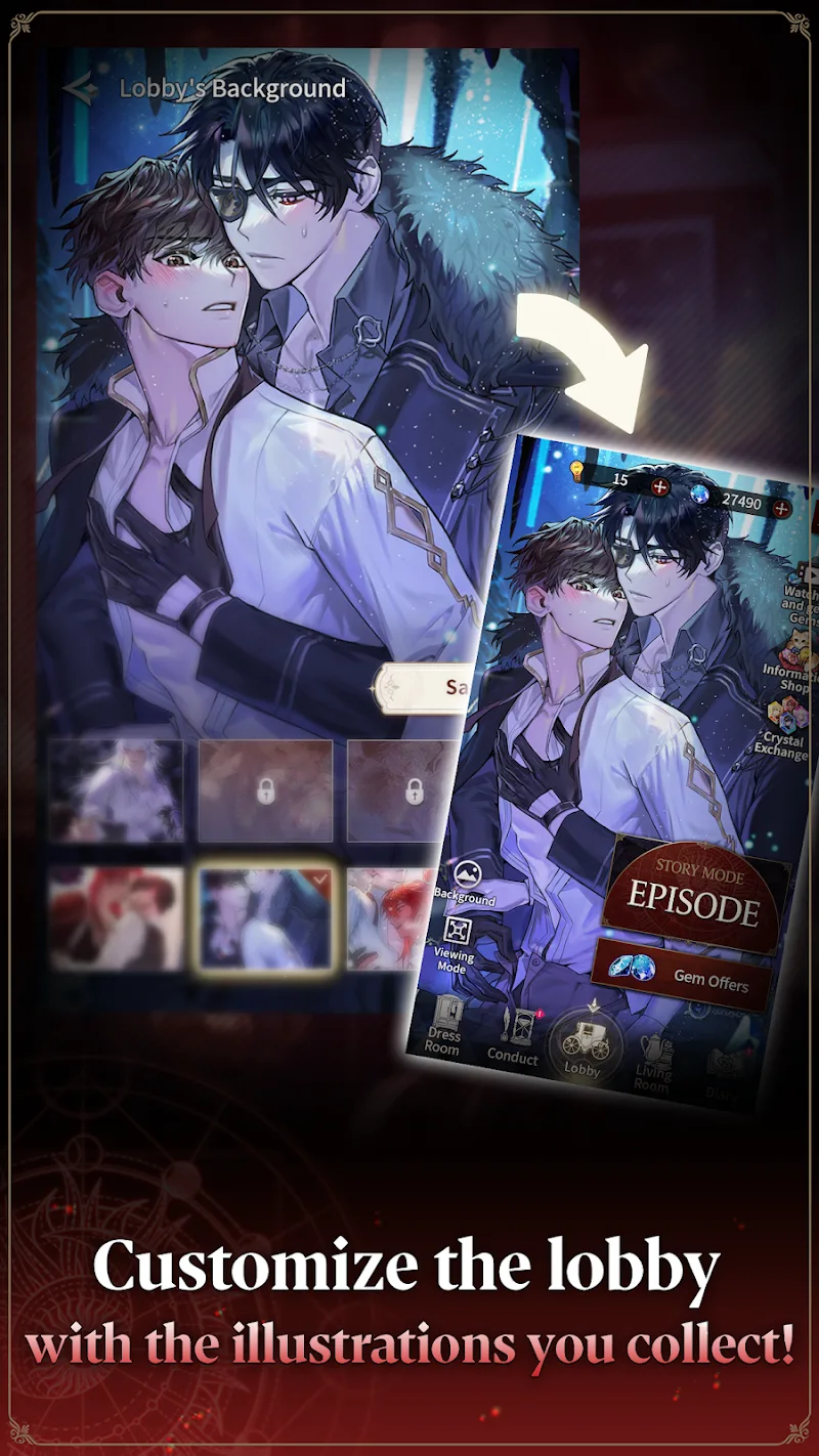 Dirty Crown Scandal: Fantasy BL screenshot 6