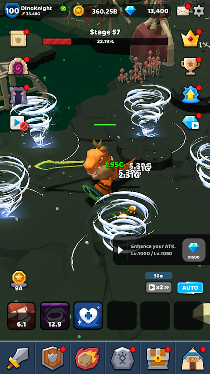 Dino Knight screenshot 4