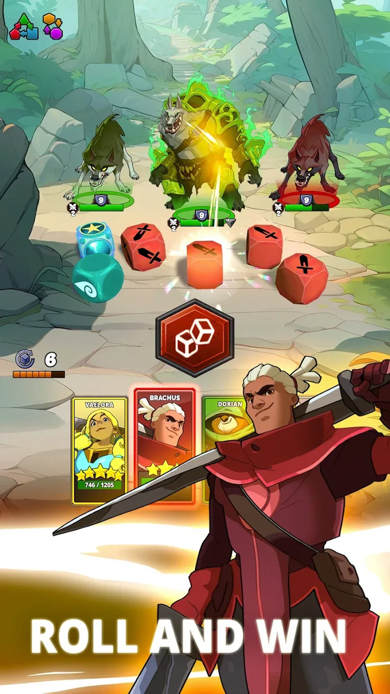 Dice Heroes screenshot 2