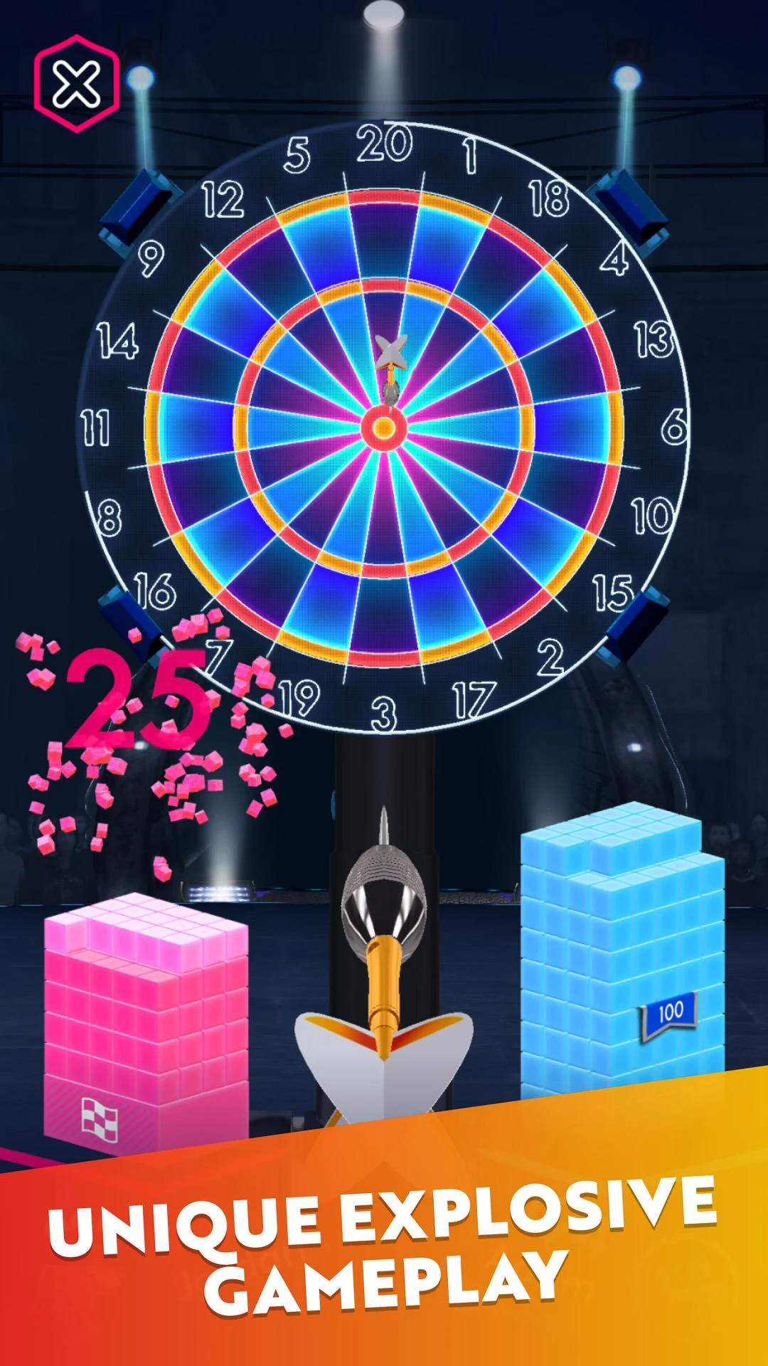Darts of Fury screenshot 1
