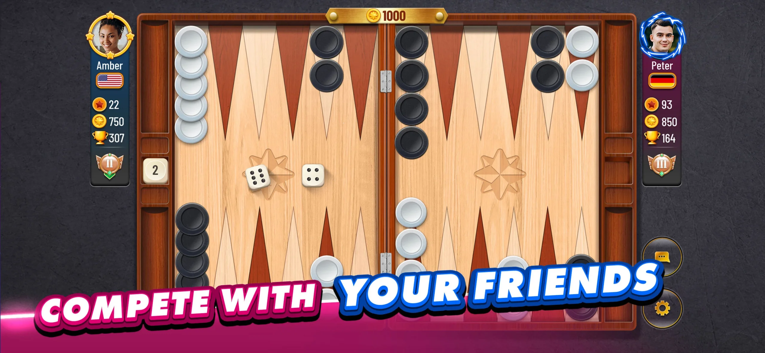 Backgammon Plus - Board Game screenshot 2