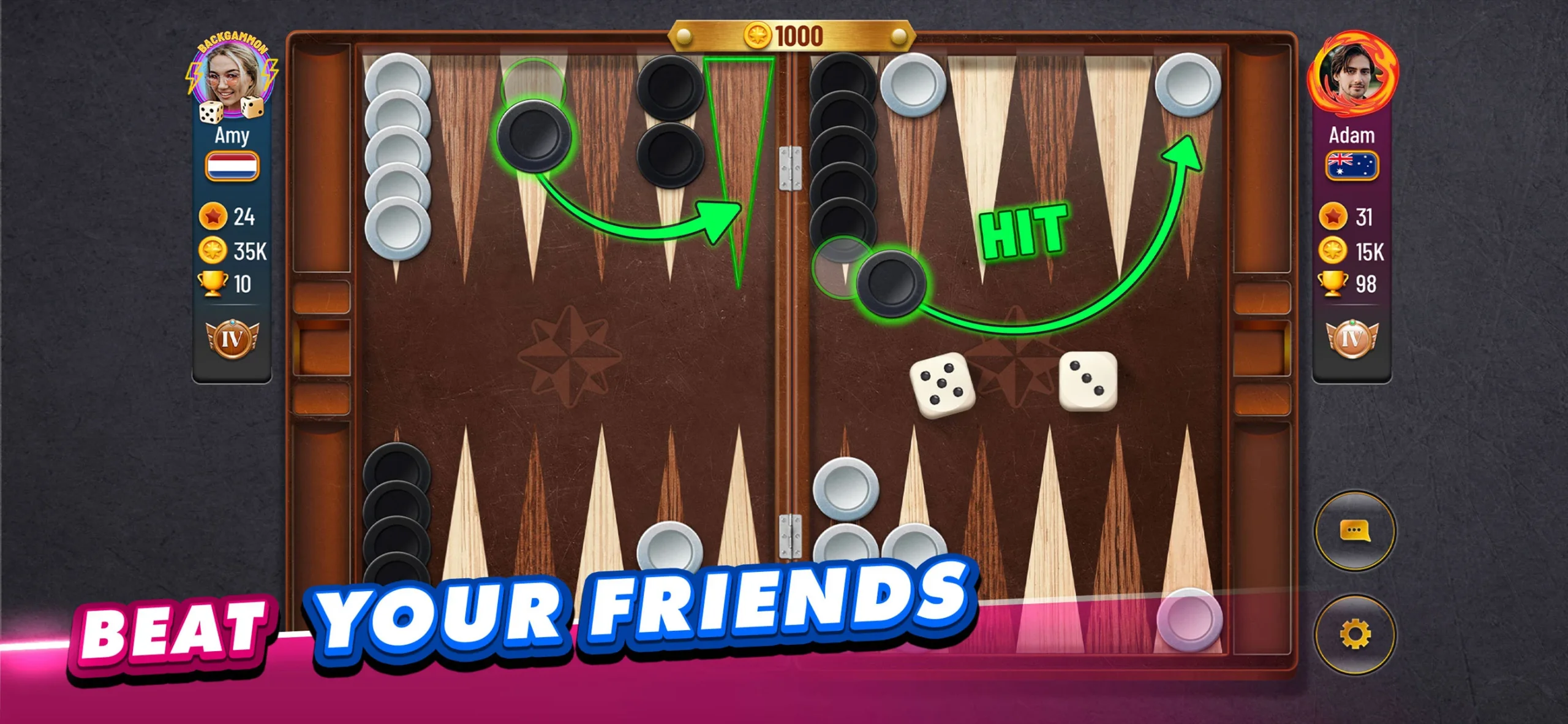 Backgammon Plus - Board Game screenshot 5