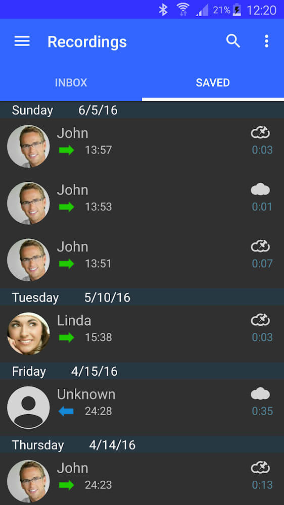 Automatic Call Recorder Pro screenshot 7