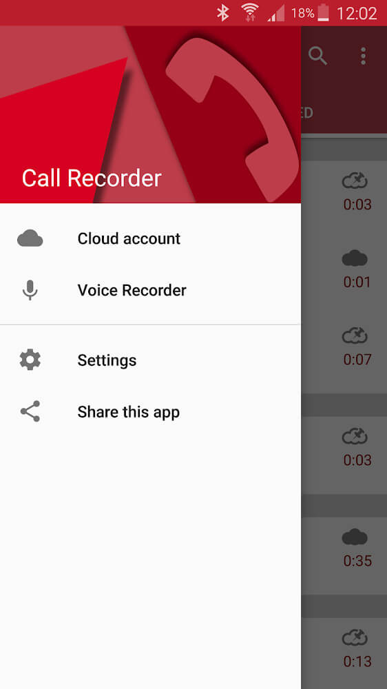 Automatic Call Recorder Pro screenshot 3