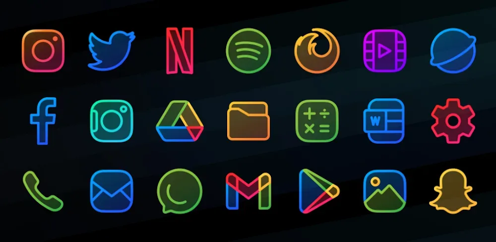 Caelus Duotone Icon Pack screenshot 1
