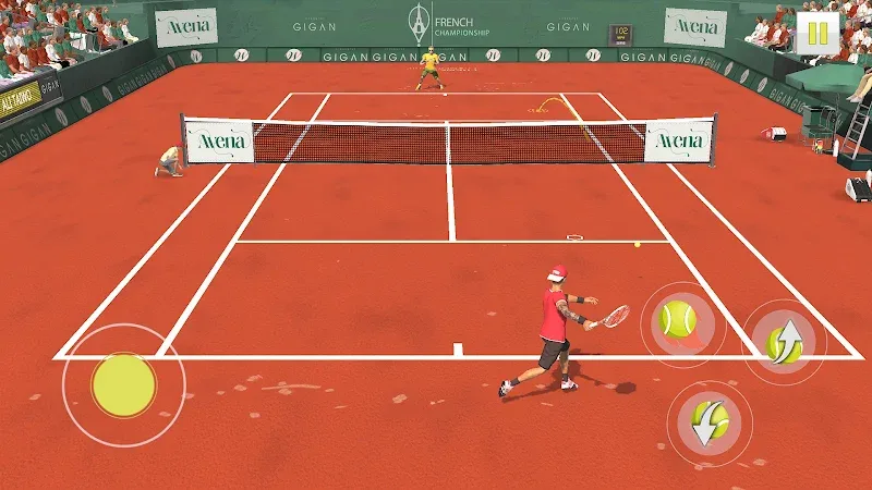 Cross Court Tennis 3 screenshot 2