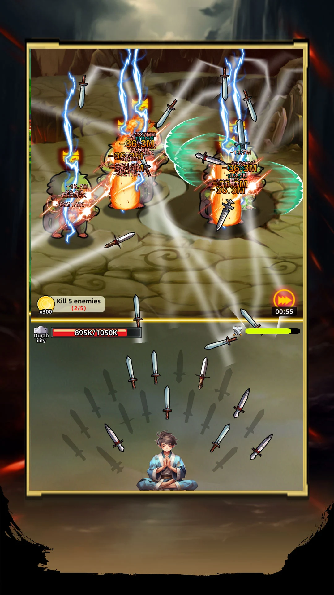 Idle Sword Immortal: AFK Forge screenshot 1
