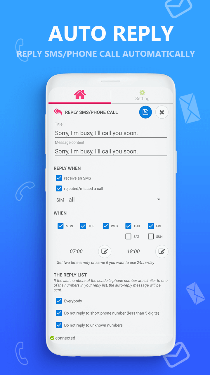 Auto Message screenshot 3