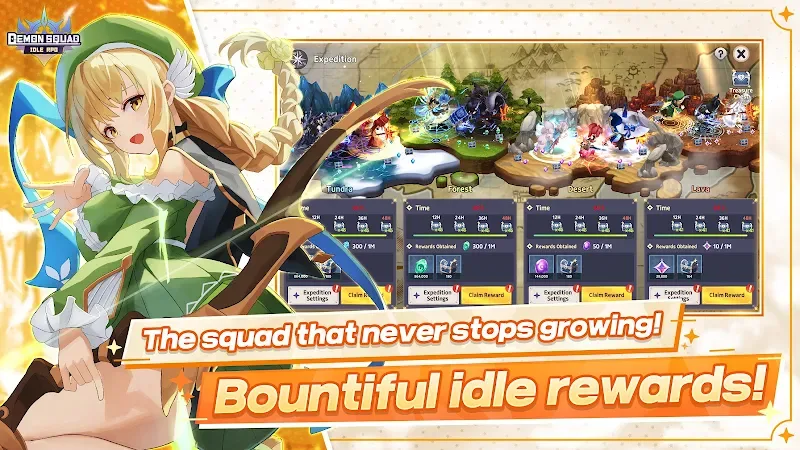 Demon Squad: Idle RPG screenshot 4