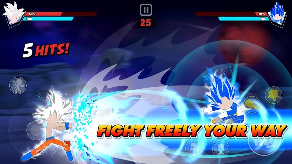 Stickman Battle Fight screenshot 2
