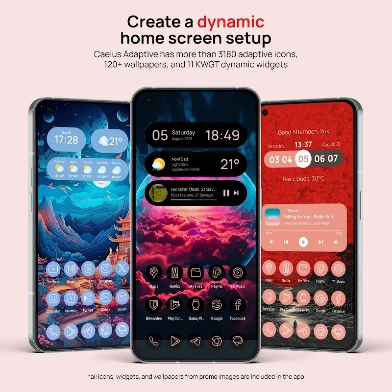 Caelus Adaptive Material Icons screenshot 2