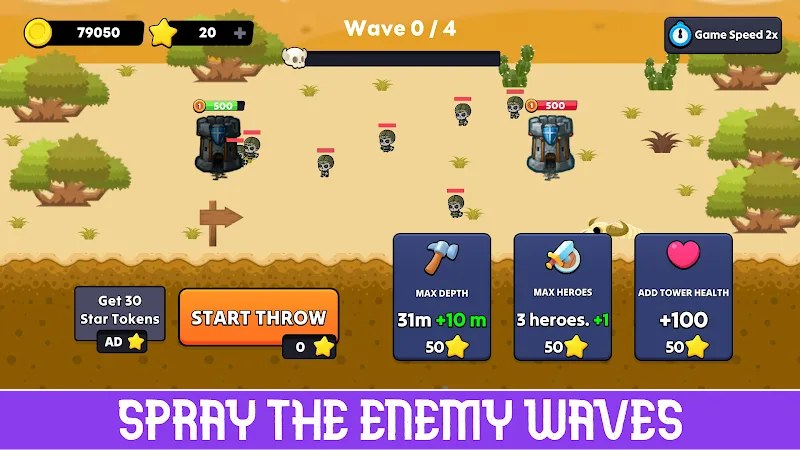 Deep Heroes Tower screenshot 4