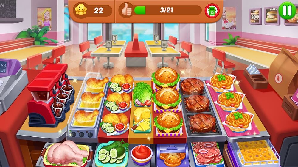 Crazy Cooking Diner screenshot 2