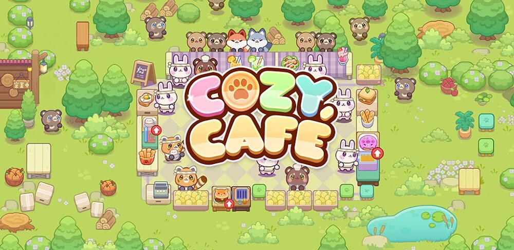 Cozy Cafe: Animal Restaurant screenshot 1