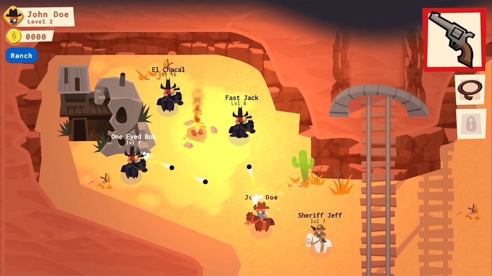 Cowboy Valley gameplay screenshot 2
