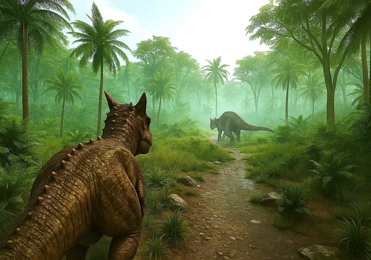 Jurassic Primal Dino Sim Clash screenshot 2