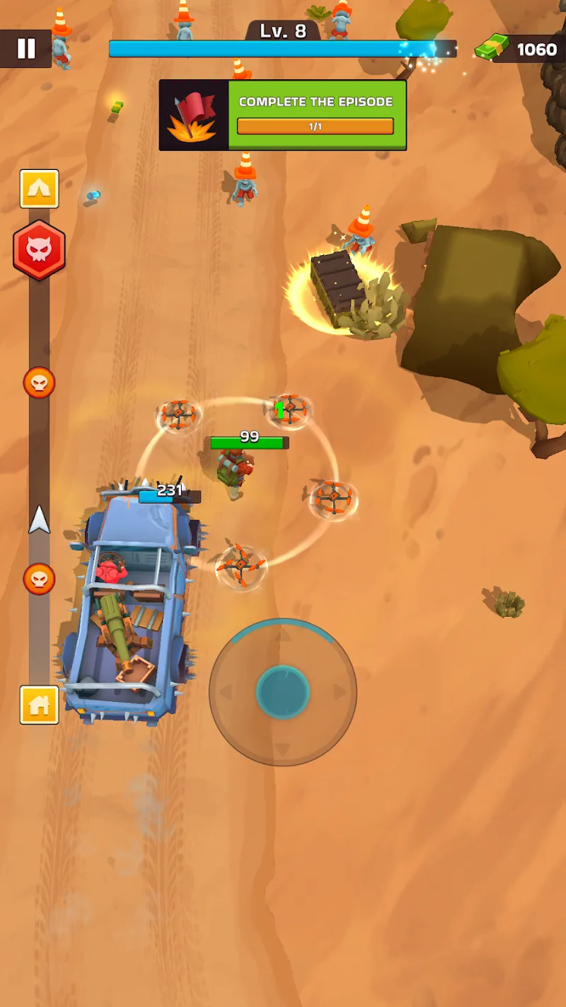Dead Road: Zombie Highway screenshot 3
