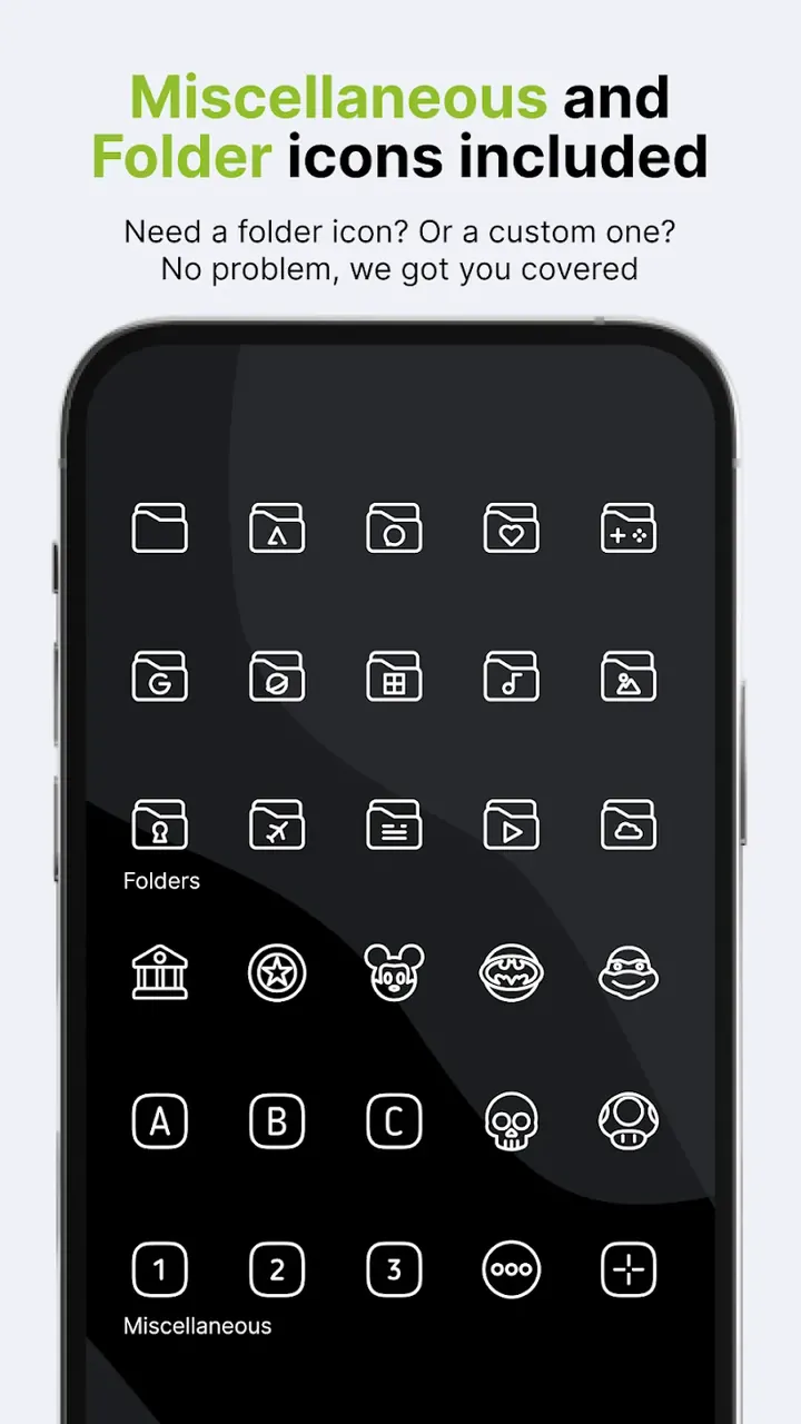 Caelus White: linear icon pack screenshot 6