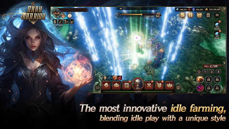 Dark Warrior Idle screenshot 5