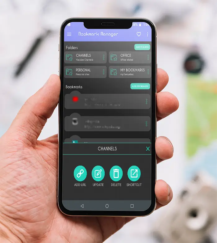 Bookmark Manager - URL manager screenshot 4