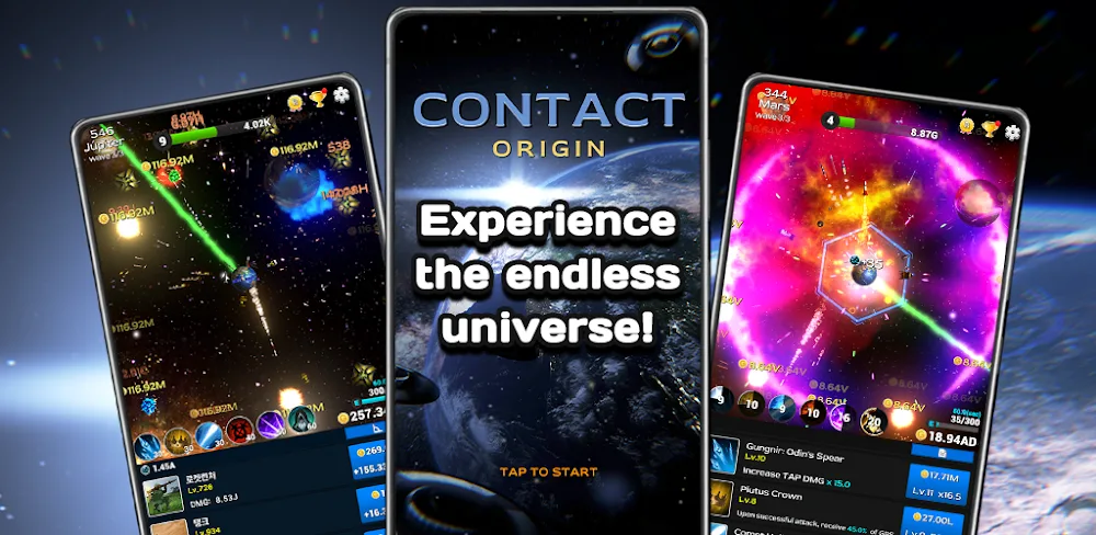 Contact Origin: Idle RPG screenshot 1