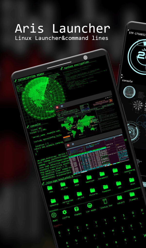 Aris Launcher screenshot 2