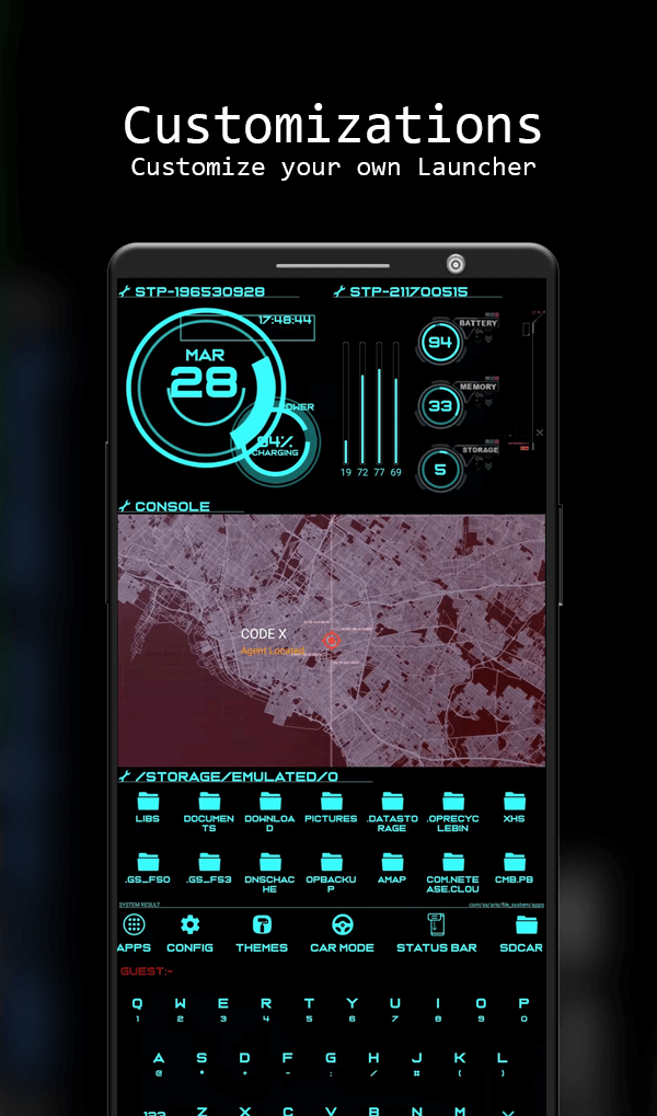 Aris Launcher screenshot 5