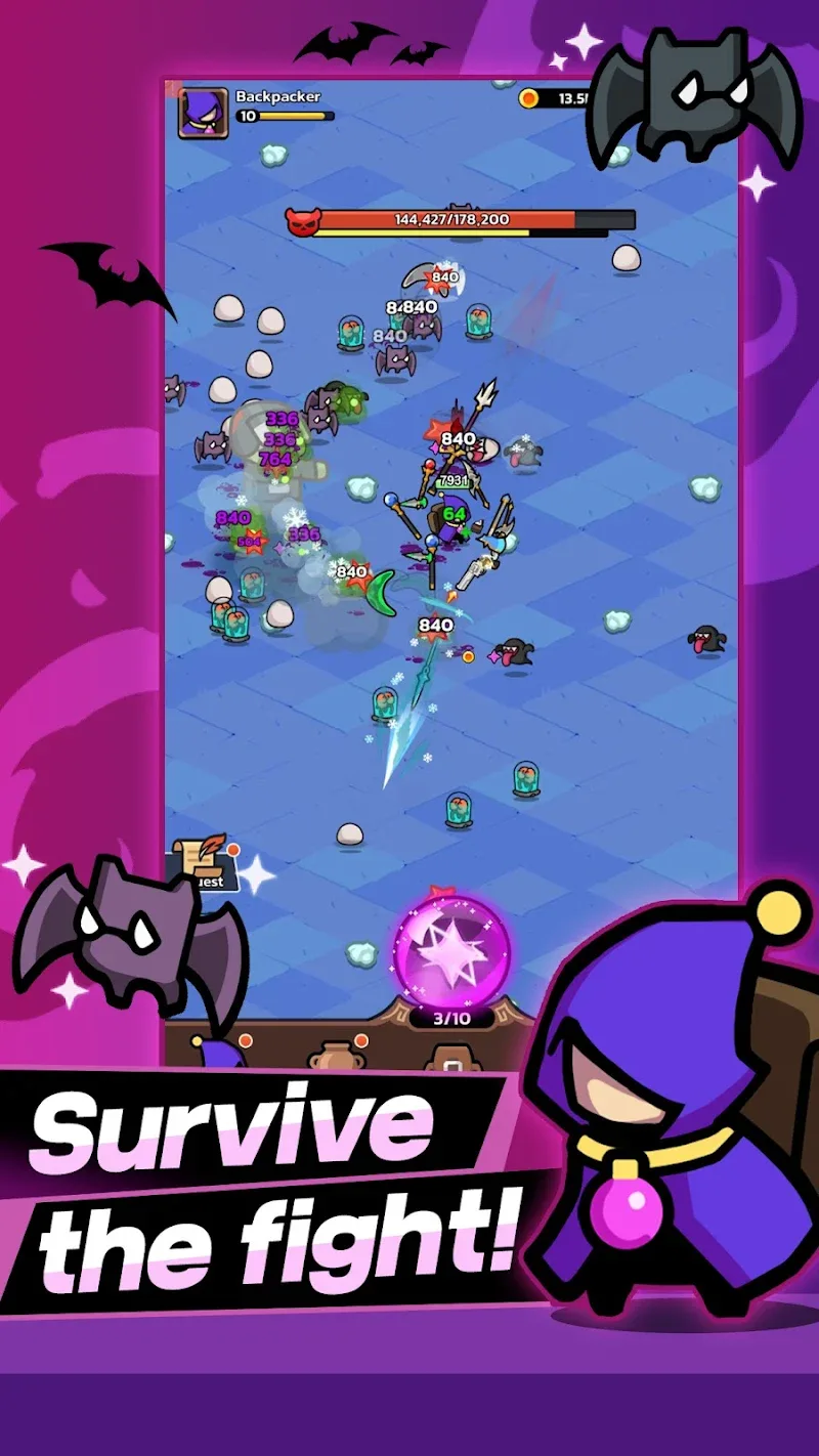 Backpack Survivors: Idle RPG screenshot 3