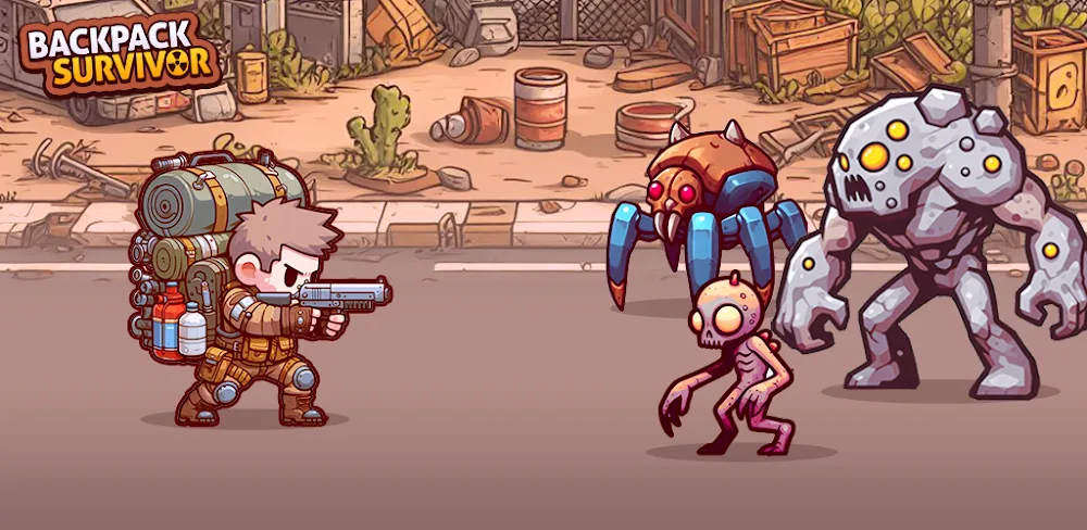 Backpack Survivor: Idle RPG screenshot 1