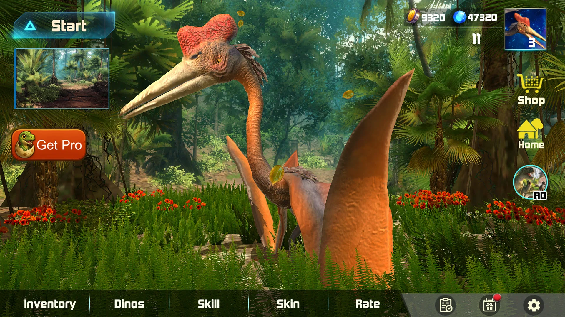 Quetzalcoatlus Fly screenshot 5