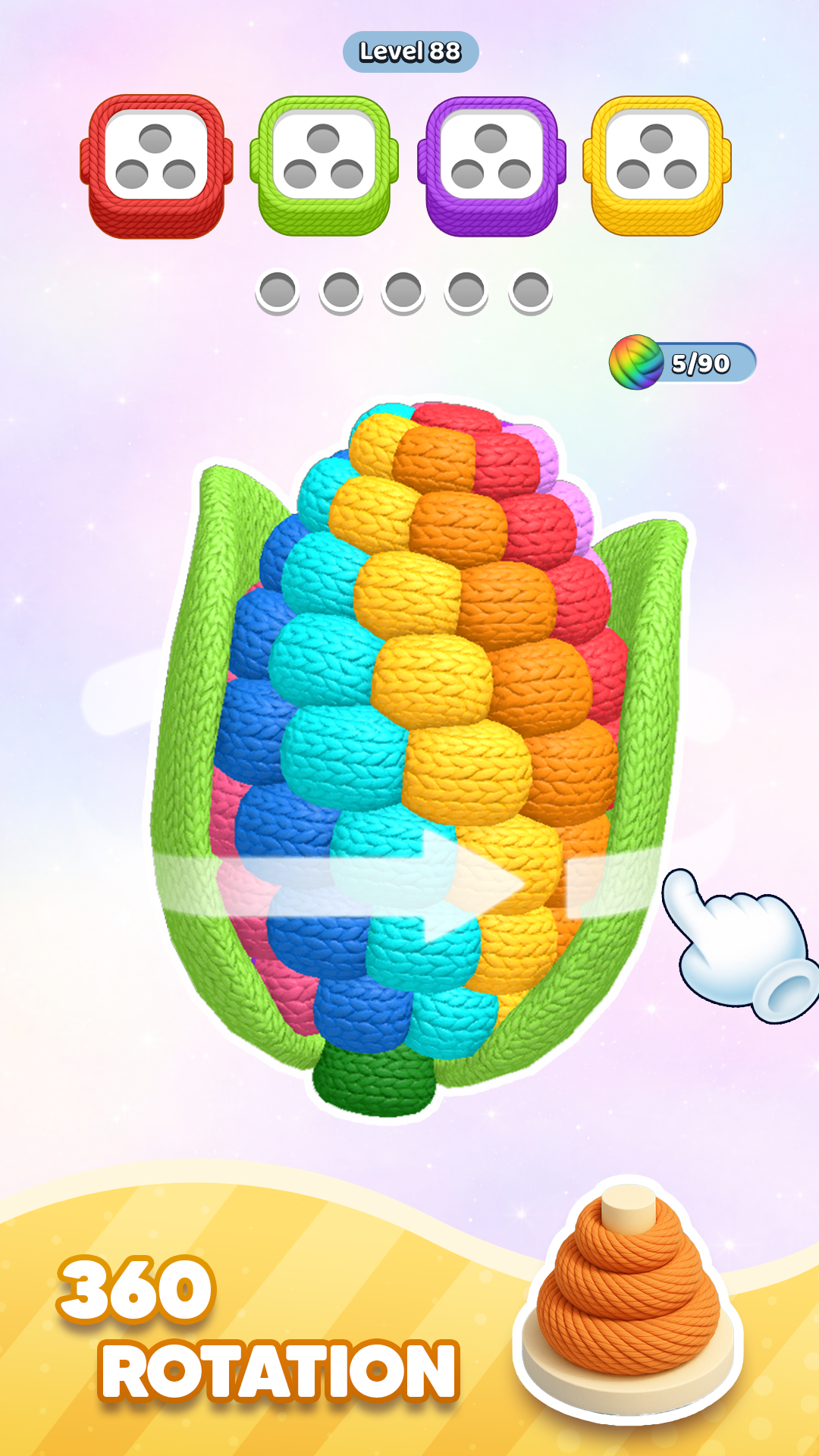 Knit Away screenshot 1
