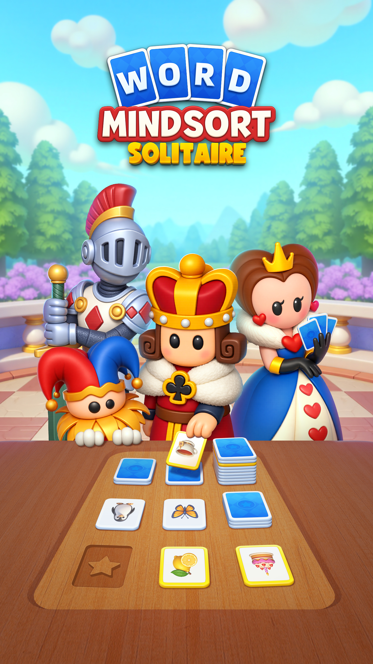 Word MindSort: Solitaire screenshot 1