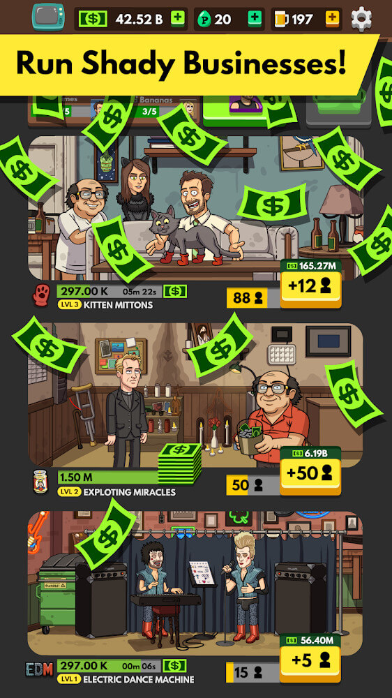 Always Sunny: Gang Goes Mobile screenshot 4
