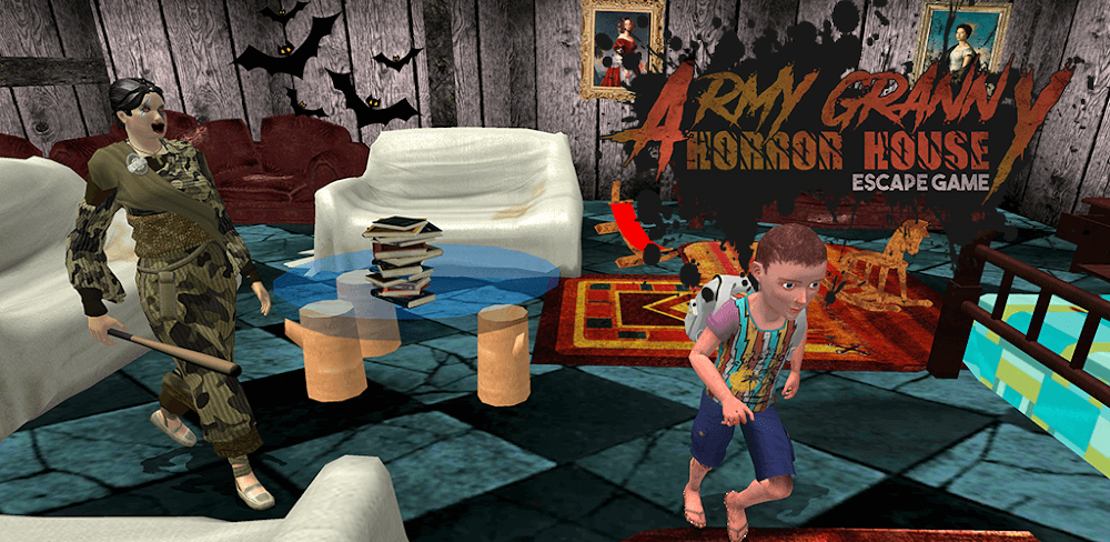 Army Granny Scary Ghost 3D screenshot 1