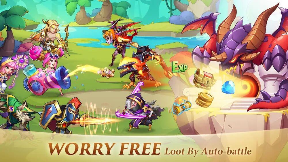 Idle Heroes screenshot 4