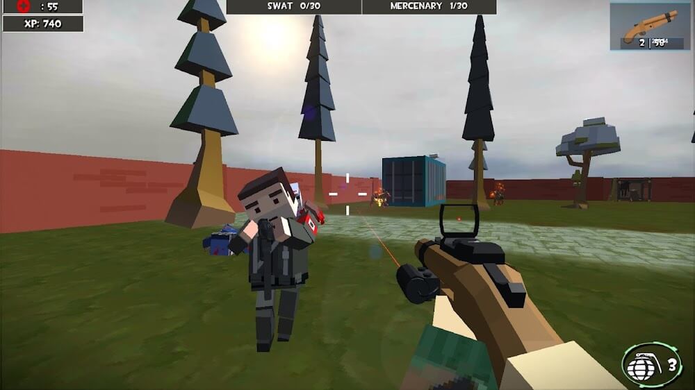 Combat Pixel Zombie Survival screenshot 6