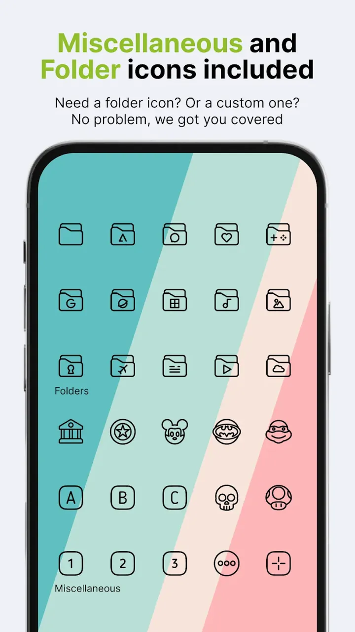 Caelus Black: linear icon pack screenshot 6