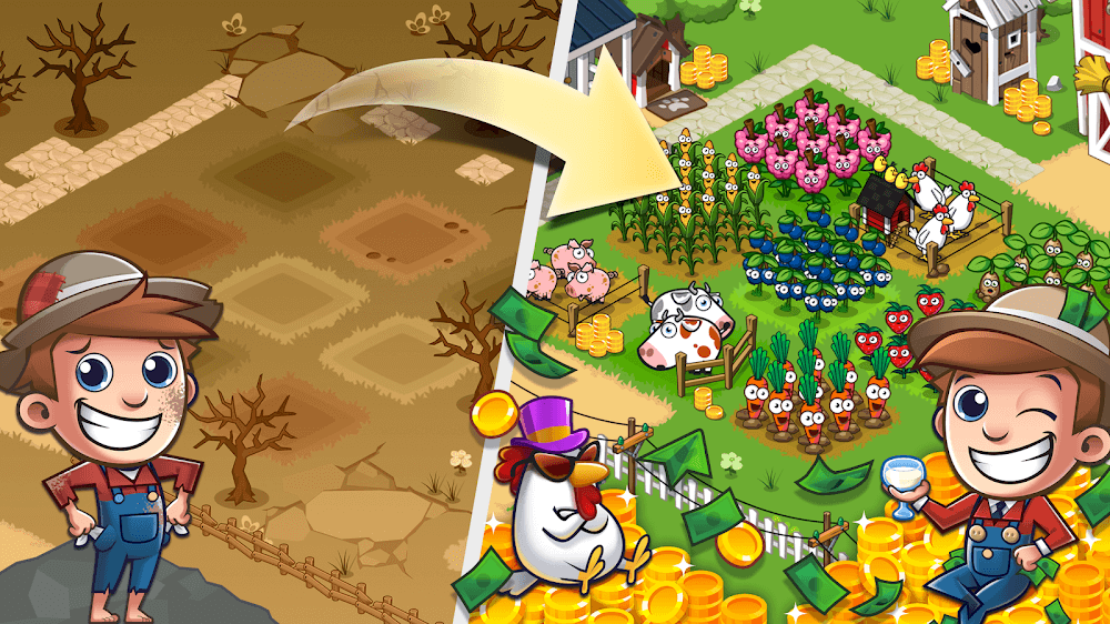 Idle Farming Empire screenshot 2