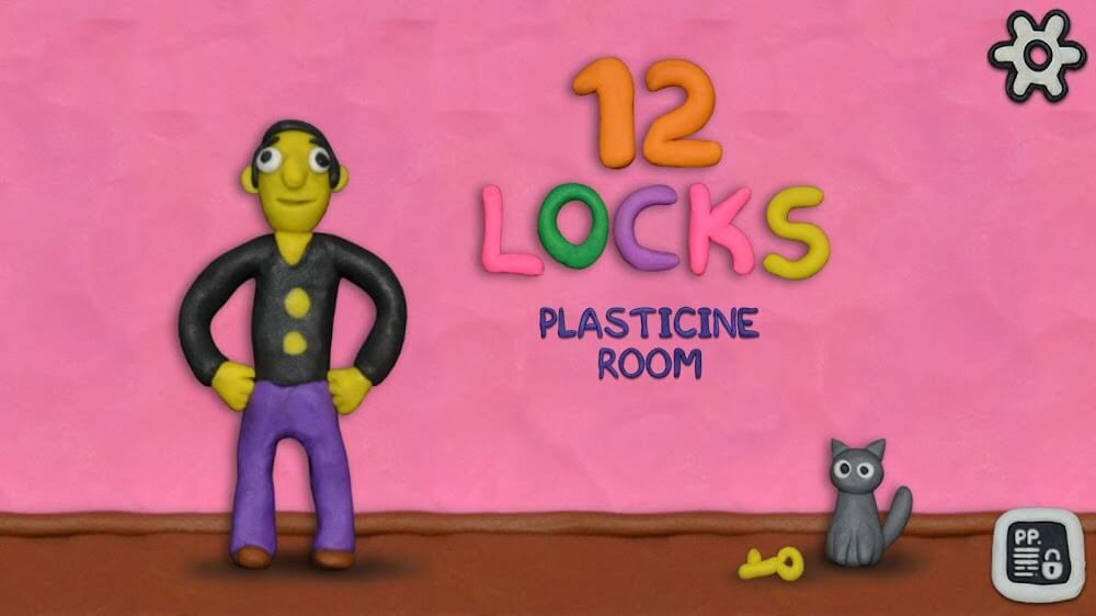 12 LOCKS: Plasticine room screenshot 2