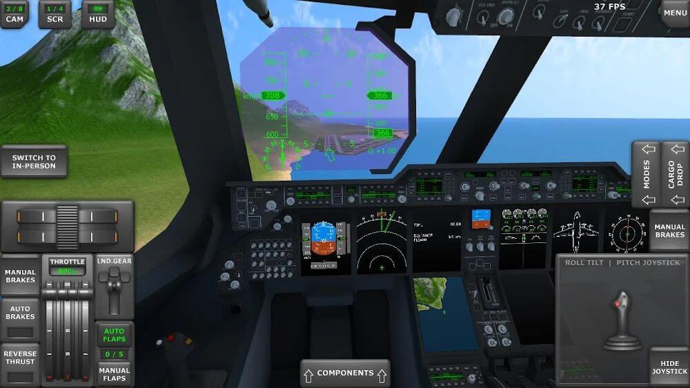 Turboprop Flight Simulator 3D screenshot 4
