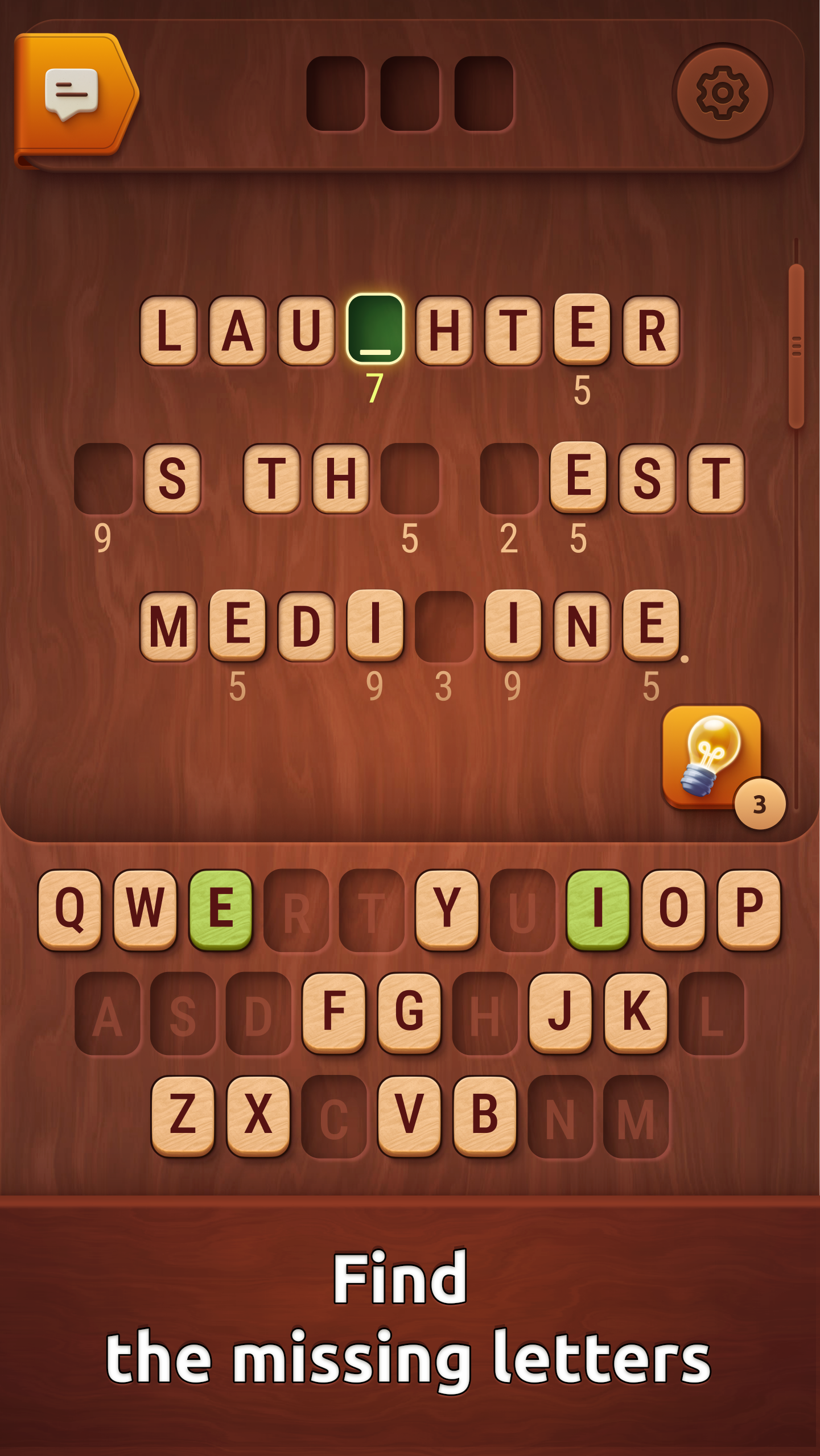 Colorwood Words screenshot 1