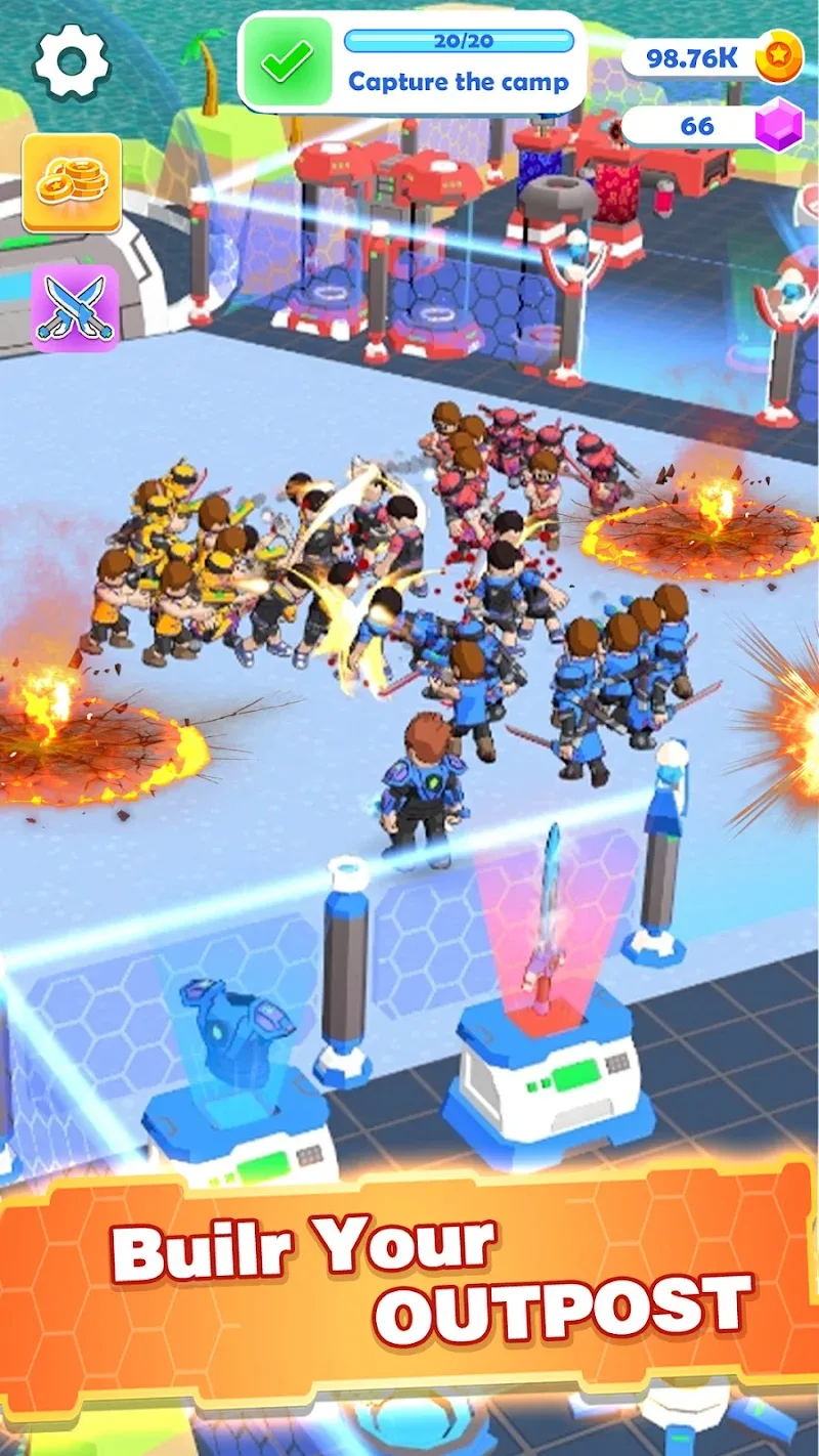 Clone Crazy Footman: Conquer screenshot 2