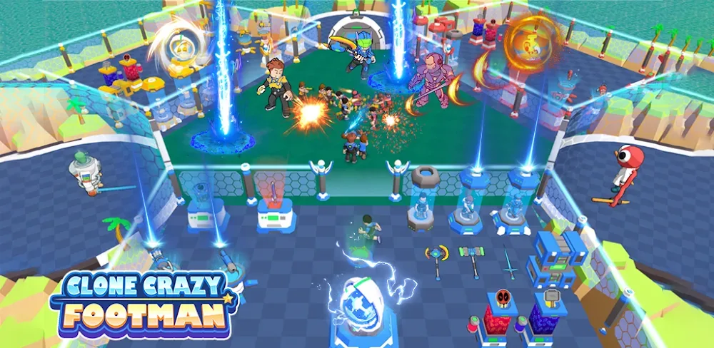 Clone Crazy Footman: Conquer screenshot 1