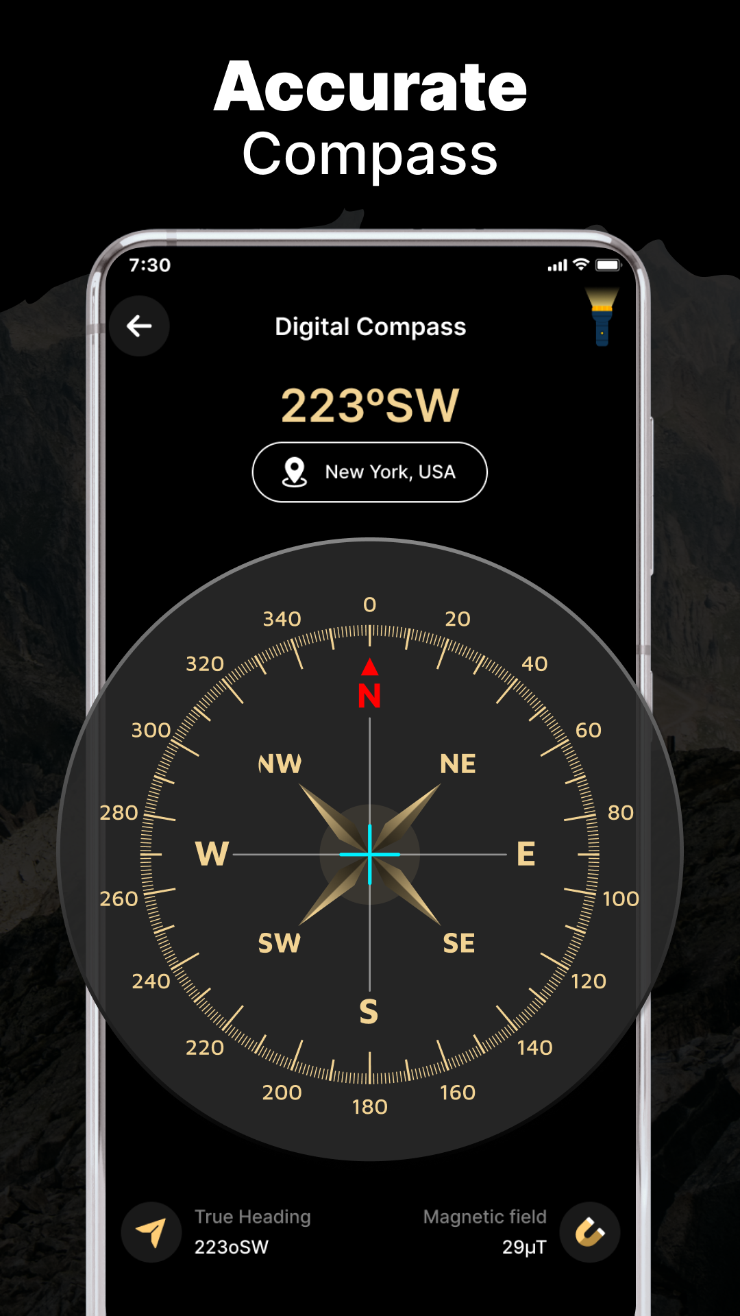 Compass App: Accurate Compass screenshot 5