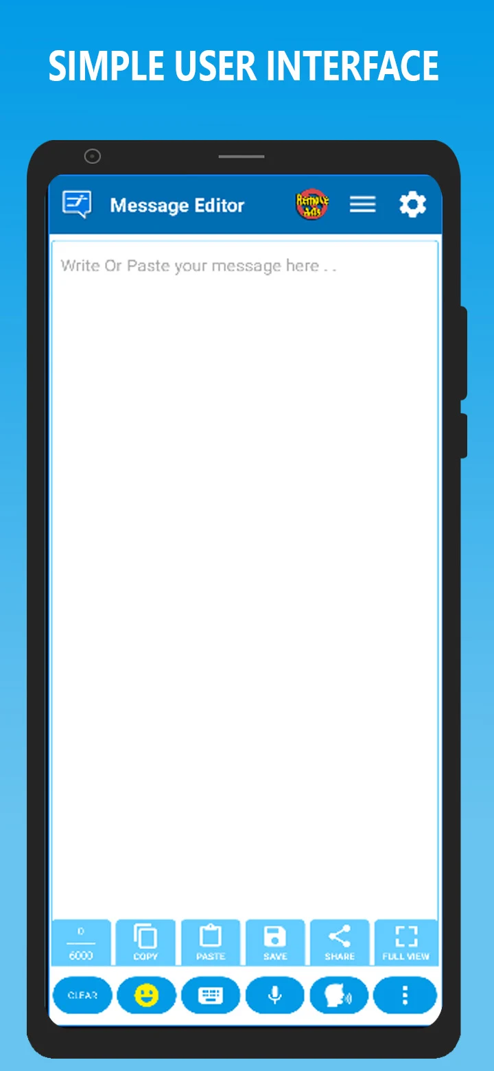 Message Editor screenshot 4