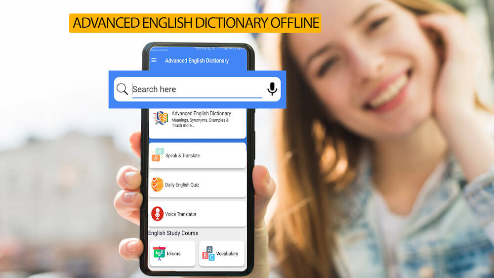 Advanced English Dictionary screenshot 2