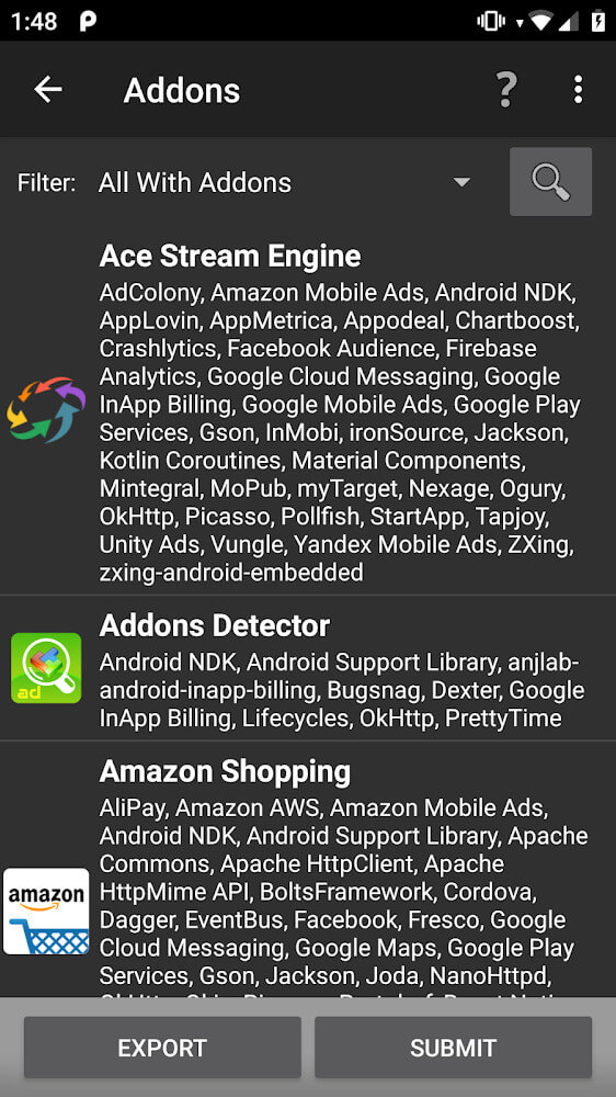Add-ons Detector screenshot 3
