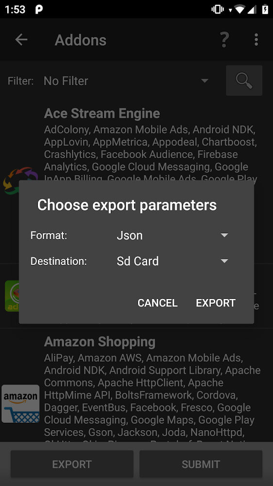 Add-ons Detector screenshot 5