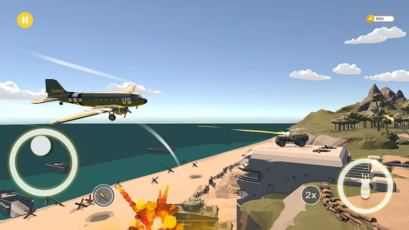 Ace Bomber WW2 Warplanes screenshot 3